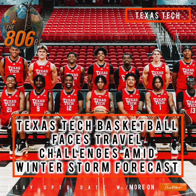 Texas Tech Basketball Faces Travel Challenges Amid Winter Storm Forecast
